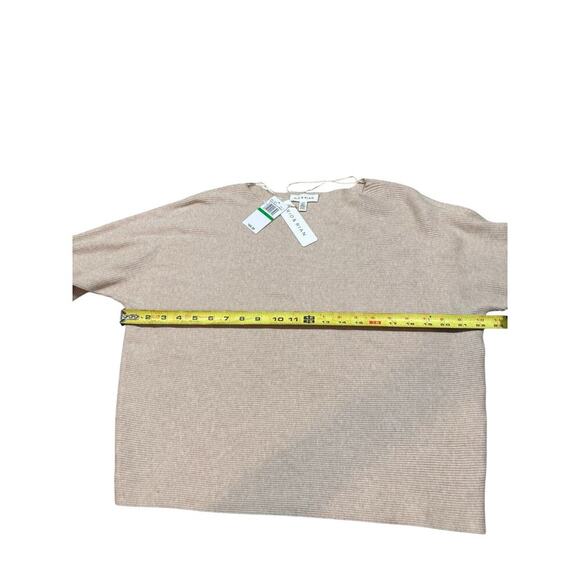 Rio & Rian Sweater Tan Ribbed Size L NWT - Picture 4 of 7